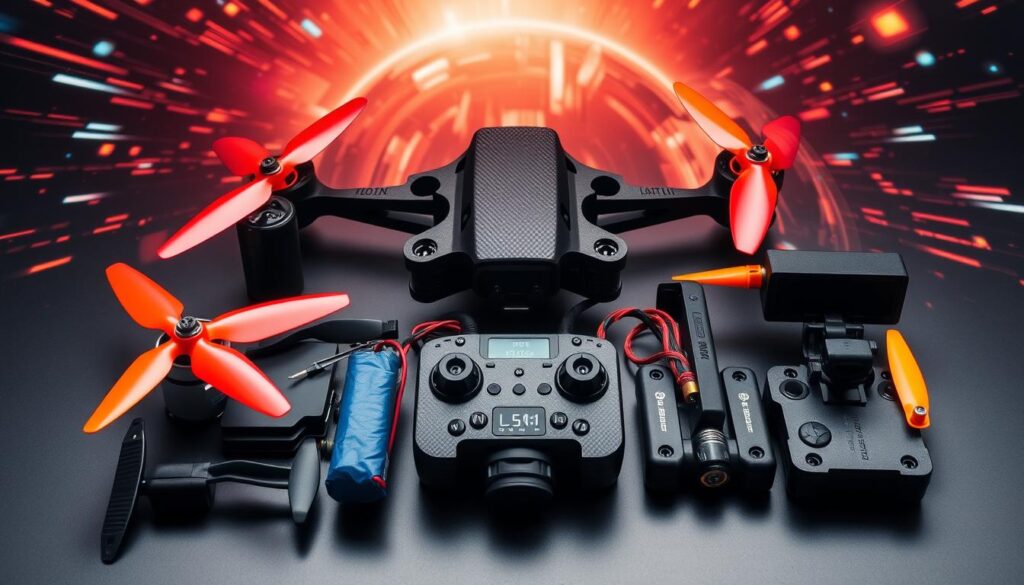 Essential racing drone components
