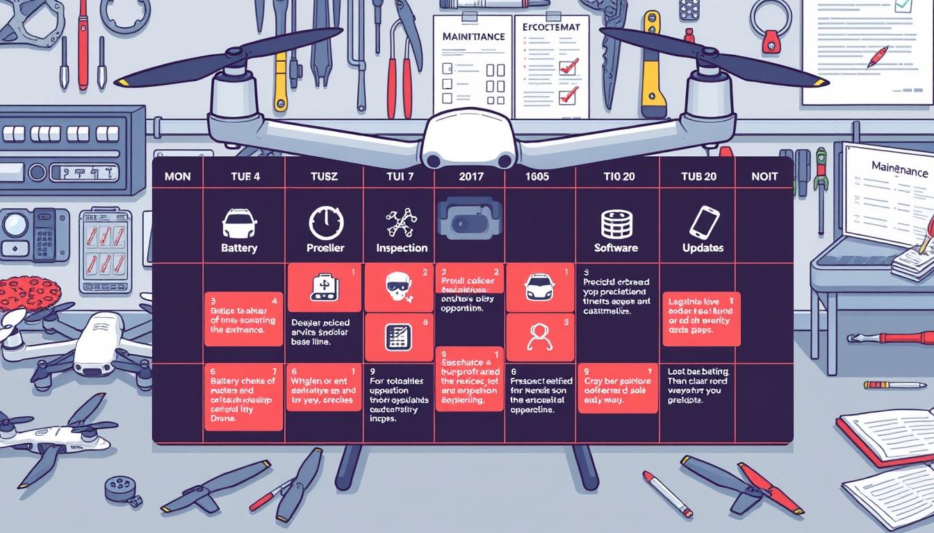 Preventative Maintenance for Drones