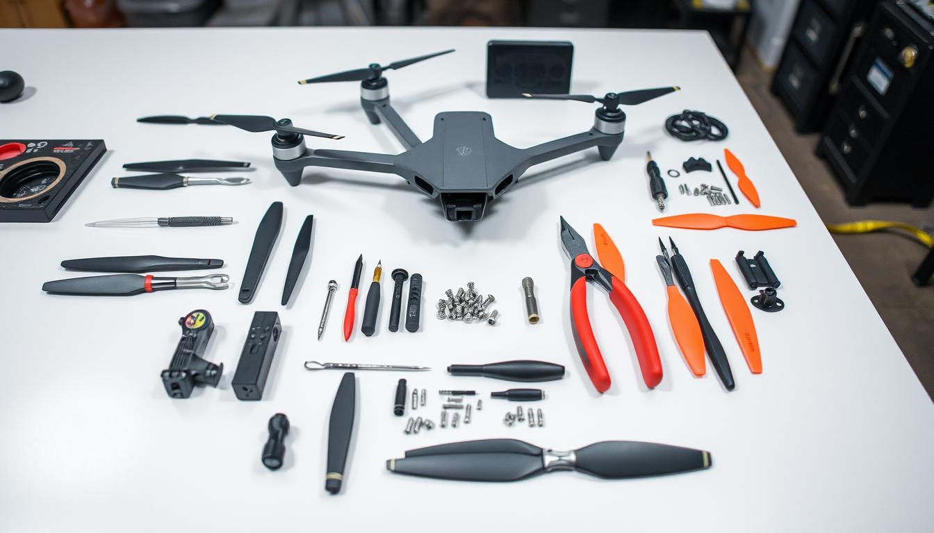 Tools and Supplies for Drone Maintenance