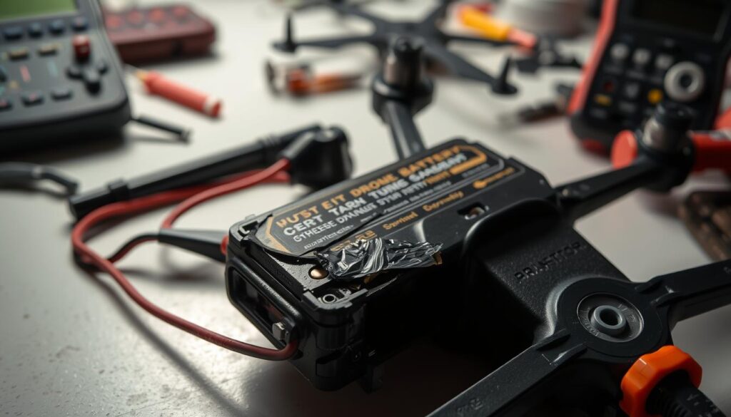 drone battery issues