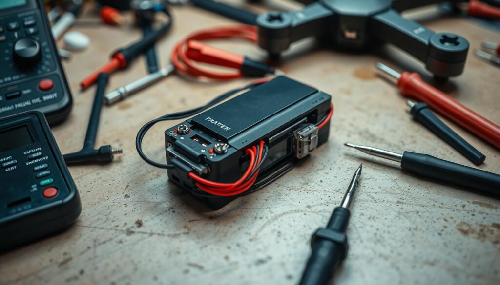 drone battery troubleshooting