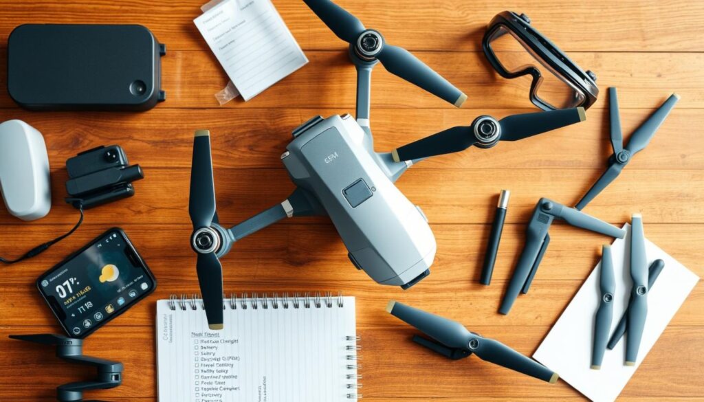 pre-flight checklist for drone safety