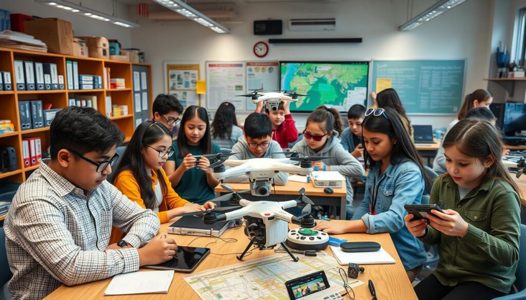 educational applications of drones
