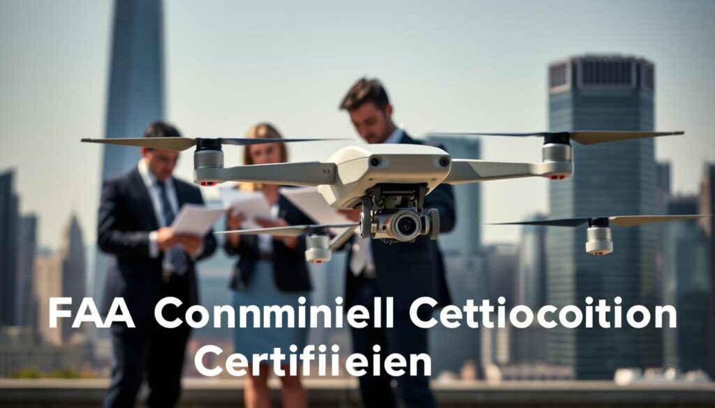 FAA commercial drone certification