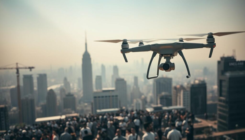 risks of commercial drone use